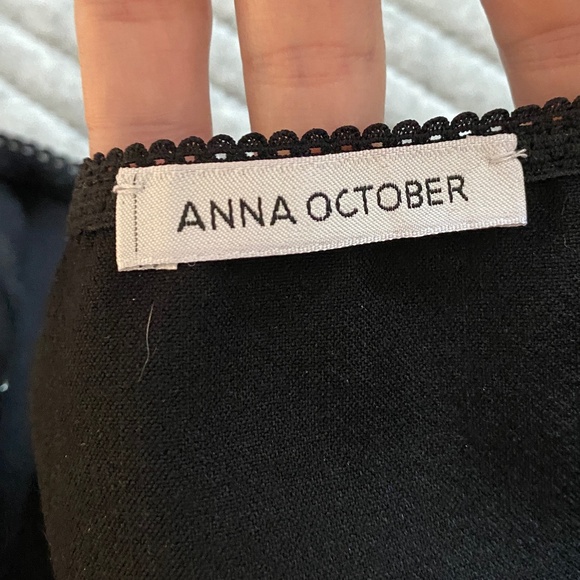 Anna October Fiona Maxi Dress in Black NWOT - Picture 6 of 7